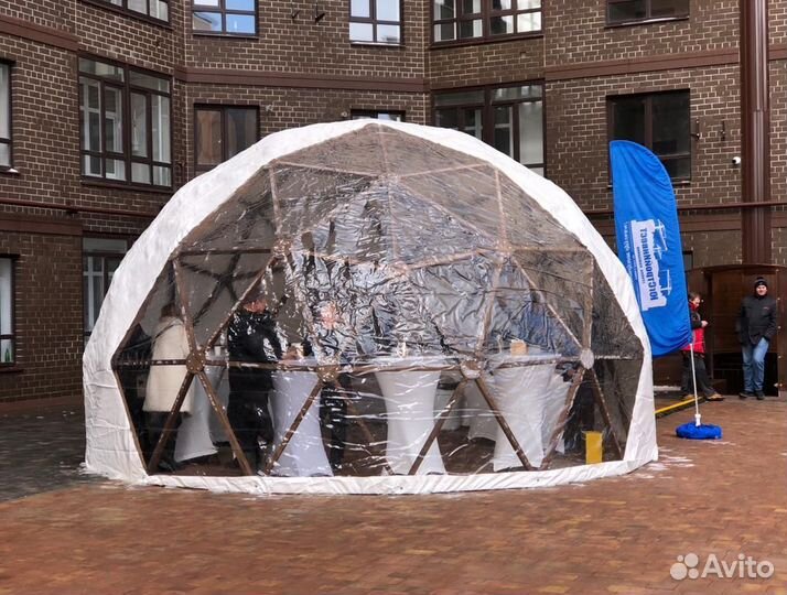 Геокупол для глэмпинга