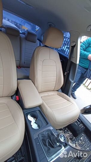 Чехлы экокожа VW Passat B6/B7 от Автопилот