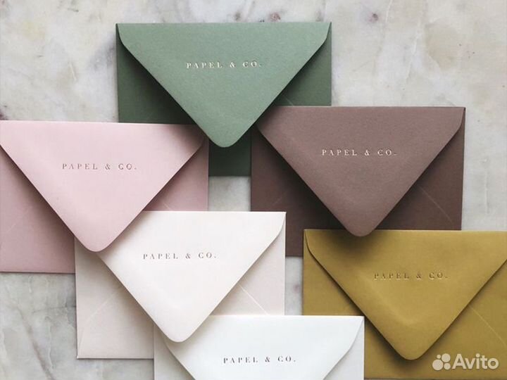 Срочное изготовление дизайнерских конвертов