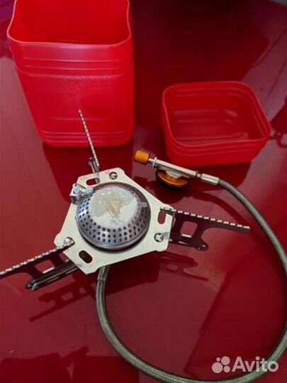 Горелка туристическая газовая с пьезоподжигом