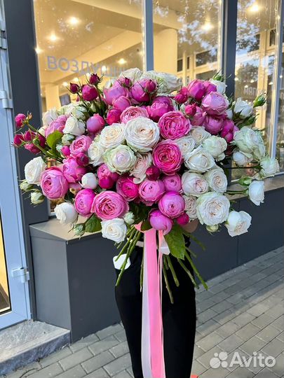 Букет с розами