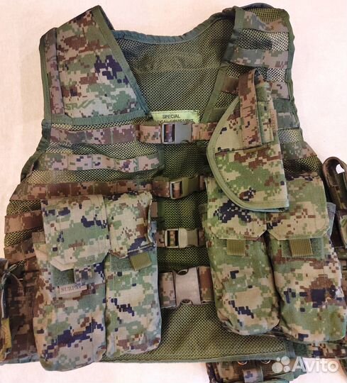 Жилет Центурион макс от srvv в компл. с подсумками