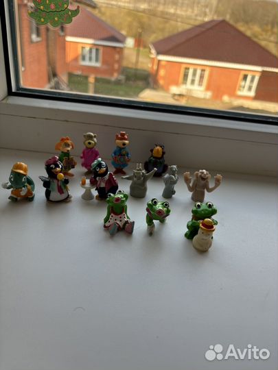 Игрушки из киндер сюрприза 90х