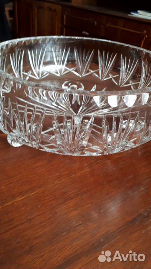 Хрустальная ваза