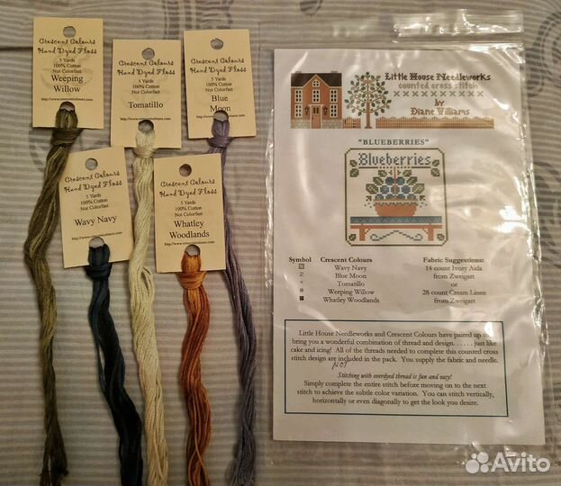 Мулине crescent colors и схемы