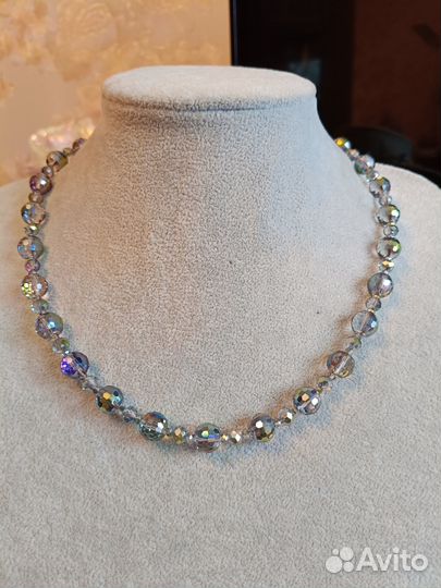 Бусы с эффектом Аврора бореалис