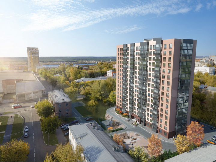 2-к. квартира, 40,8 м², 9/16 эт.