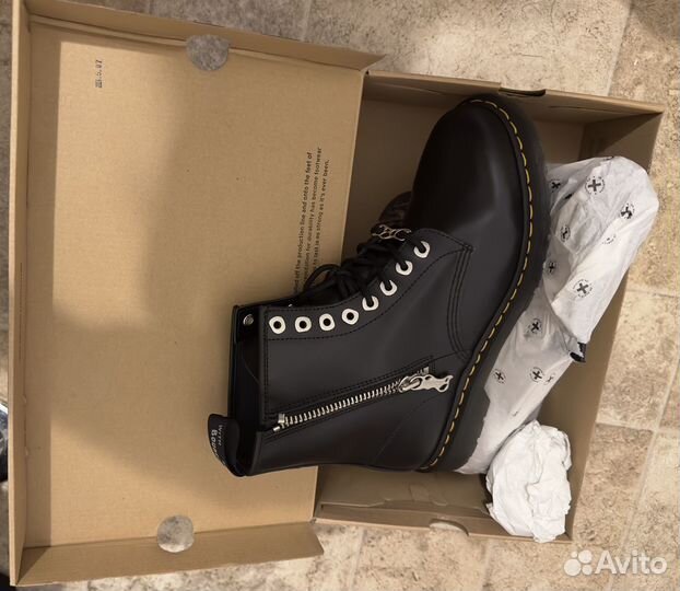 Doctor martens мужские 1460 ZIP smooth leather