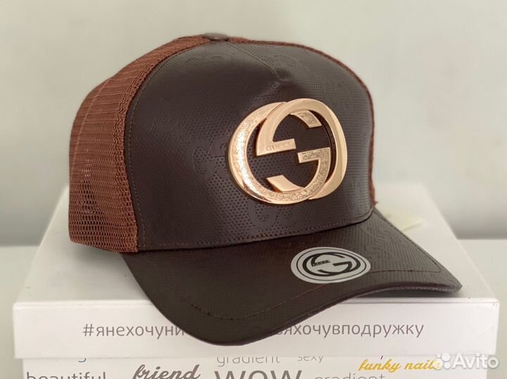 Бейсболка кепка gucci premium