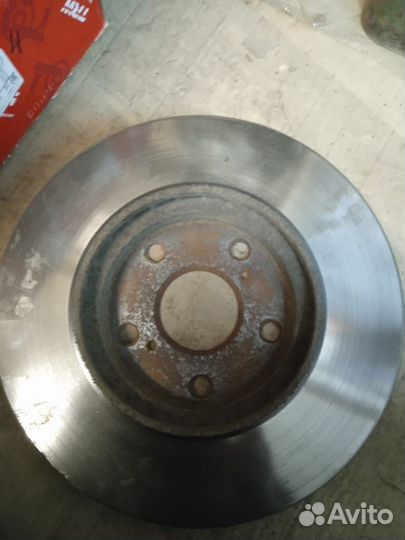 Передние тормозные диски toyota camry