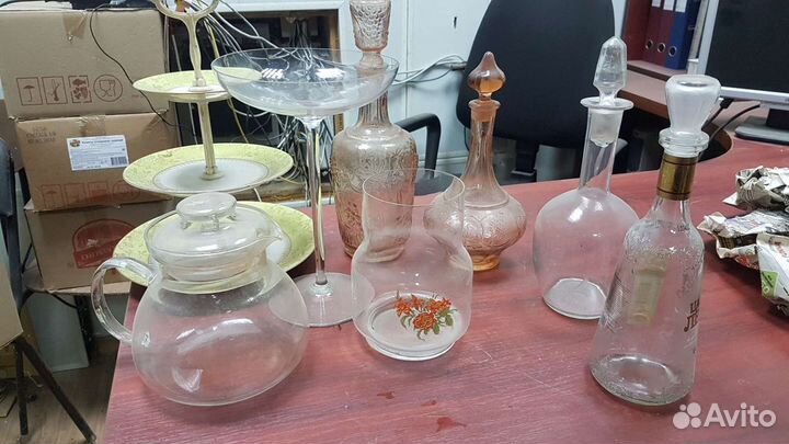 Графины, вазы