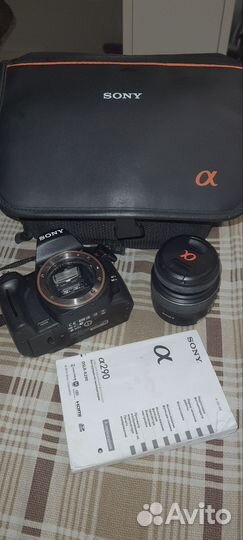 Фотоаппарат Sony alpha