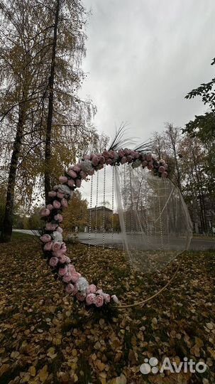 Аренда арки на свадьбу, фотосессию