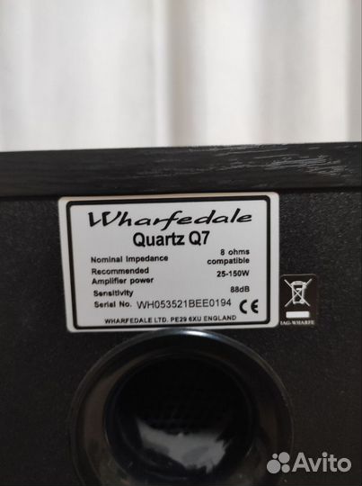 Новая акустика Wharfedale quartz q7