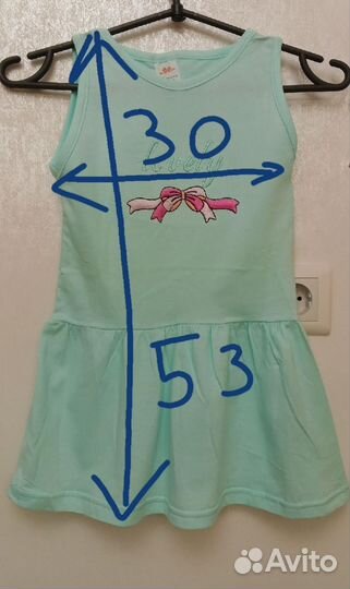 Платье для девочки новое
