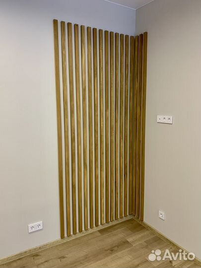 Декоративные рейки для стен