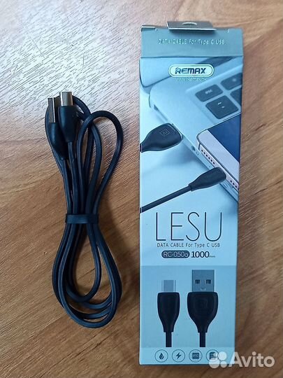 Кабель data cable For Type-C USB 1000mm RC-050a