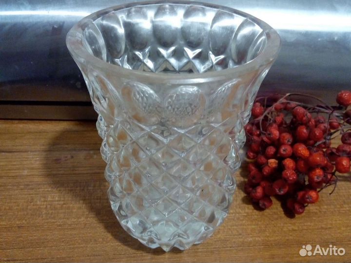 Вазочка хрустальная 16 х 11см