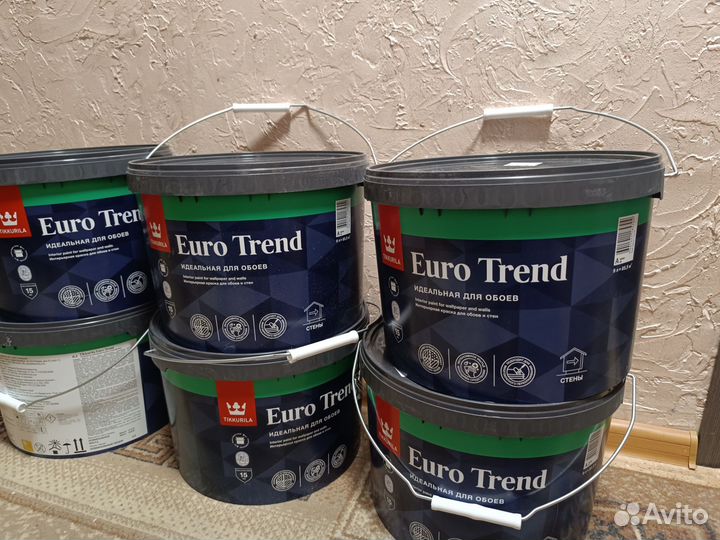 Краска tikkurila euro trend