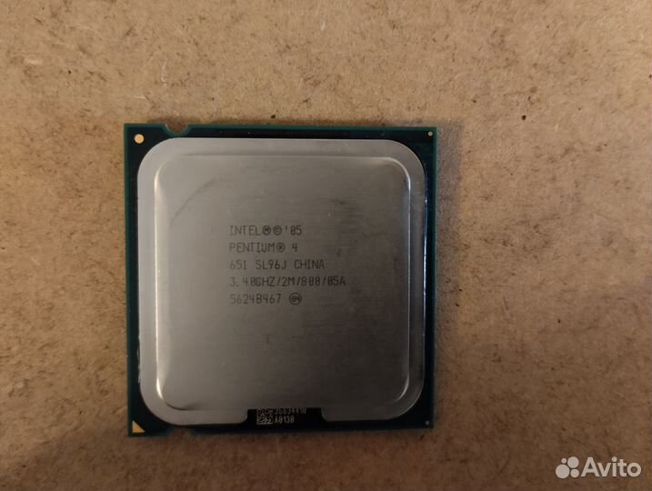 Процессоры Intel Pentium 4, socket 775