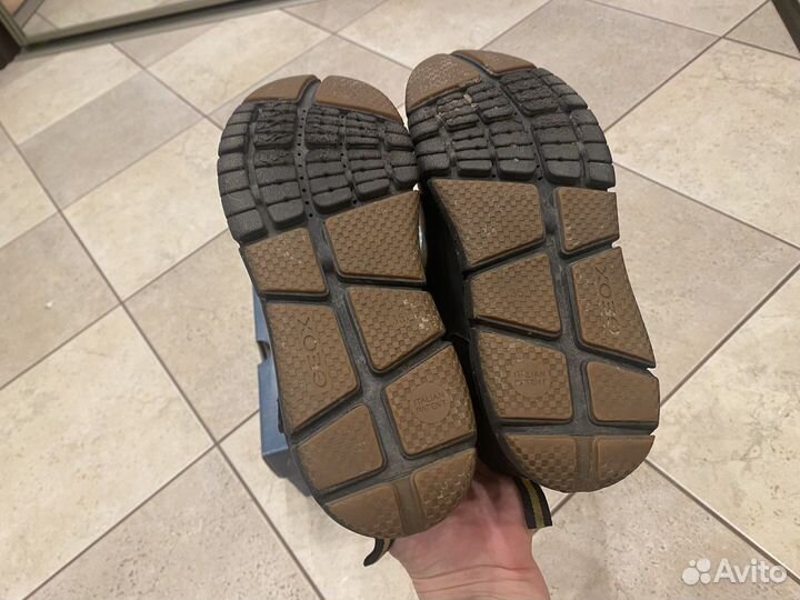 Ботинки демисезонные geox gortex