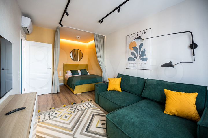 1-к. квартира, 40 м², 5/5 эт.