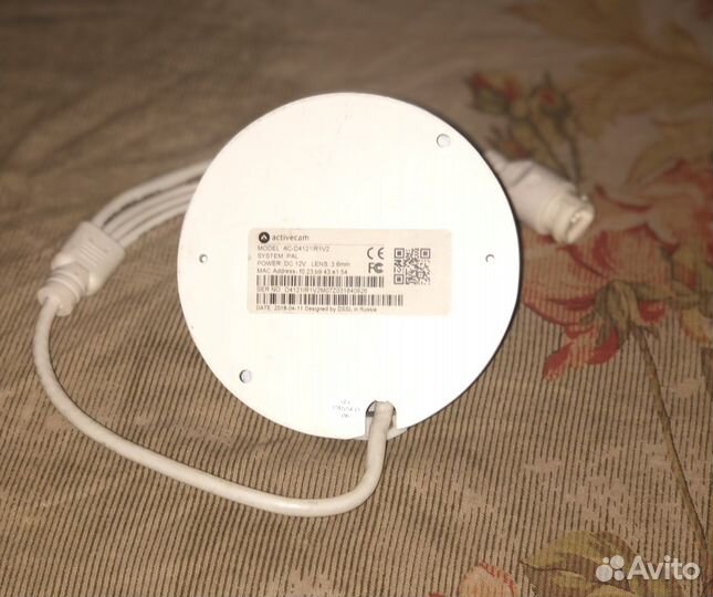 Камера видеонаблюдения купольная