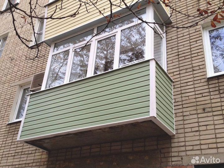 Остекление балконов