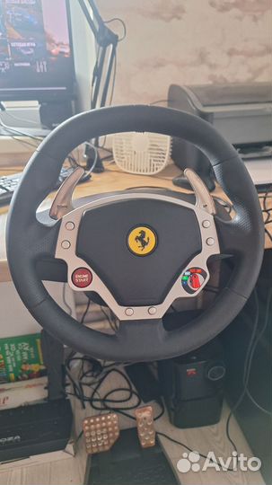 Игровой руль thrustmaster ferrari f430
