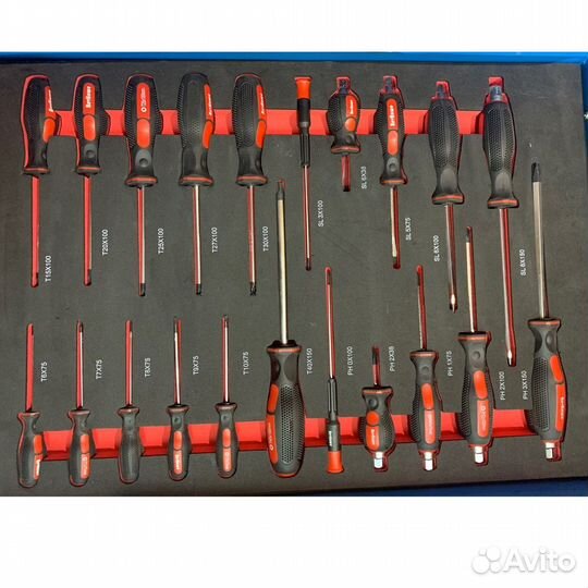 Тележка 7 ящиков с инструментом 277 предметов