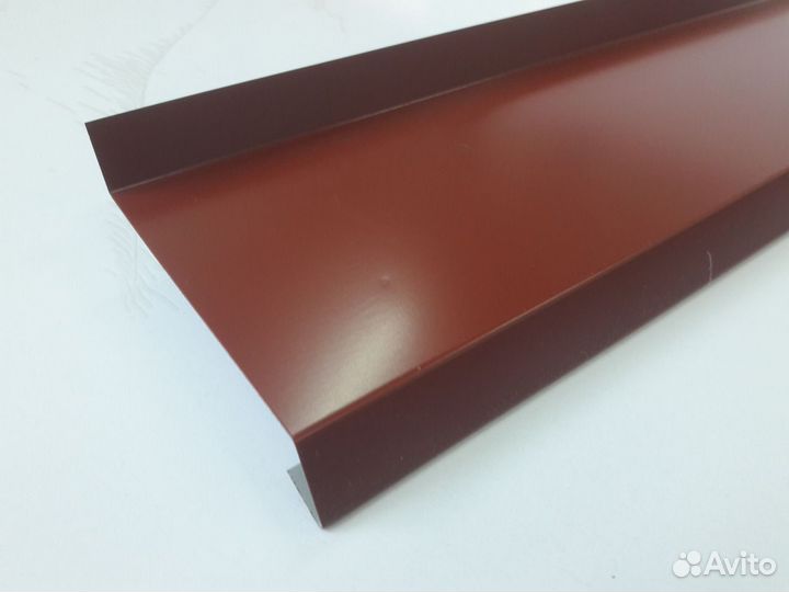 Водоотлив оконный стандартный 15*130*20*15 RAL3009