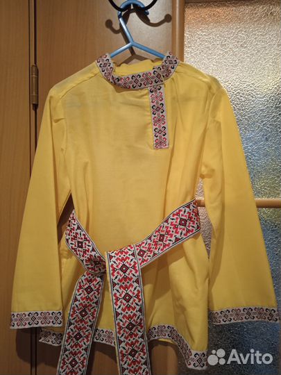 Русская народная рубашка для мальчик