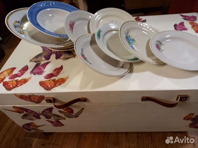 Посуда из бабушкиного сундучка