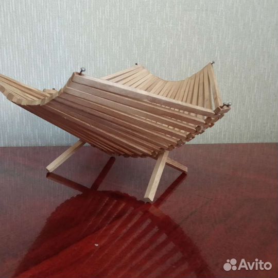 Ваза деревянная складная СССР