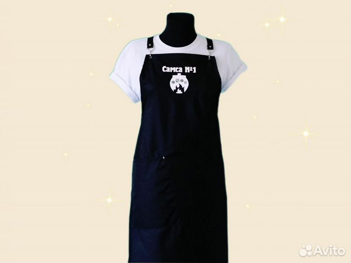 Фартук для кафе с логотипом