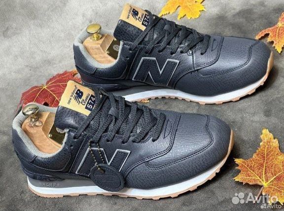 Новый Мужские Кроссовки New Balance 574 кожаные