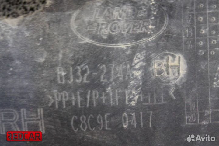 Накладка двери задней правой Land Rover Range Rove