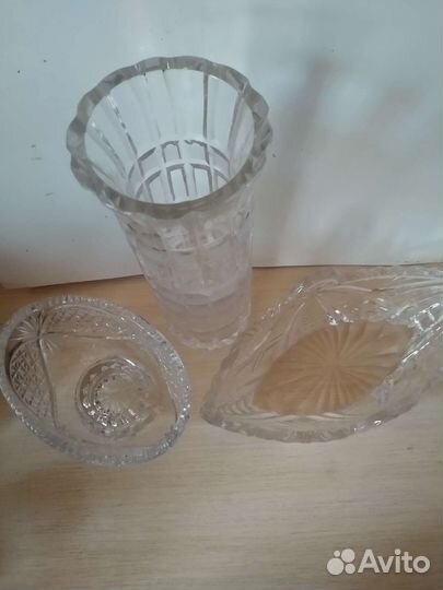 Хрустальная посуда СССР