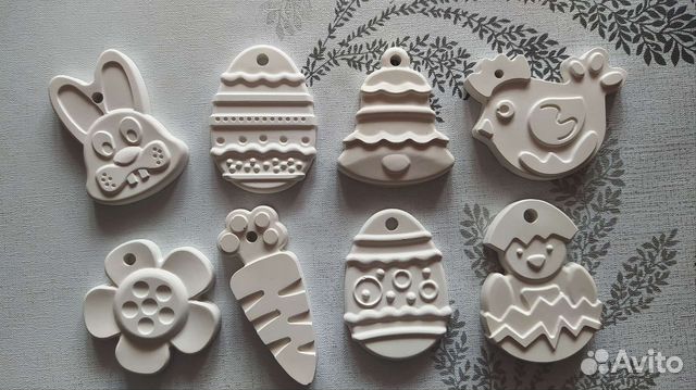 Гипсовые фигурки раскраски