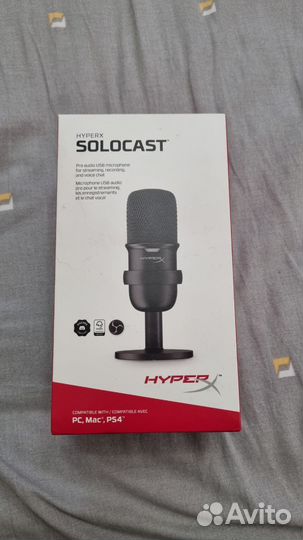 Микрофон hyperx solocast