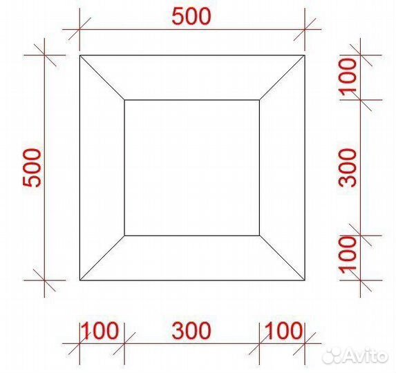 Кашпо напольное 