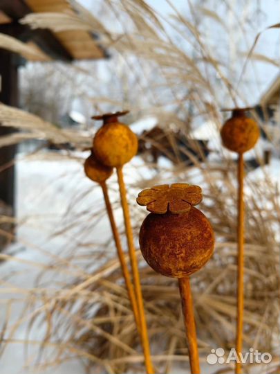 Уличный декор из металла