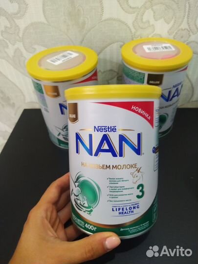 Детская смесь Nan на козьем молоке