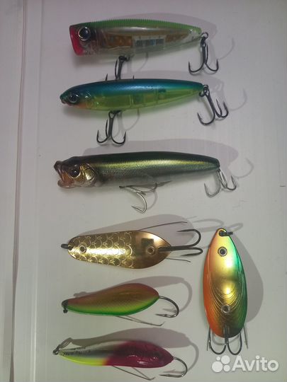 Спининги, воблеры, блёсны и плетенка