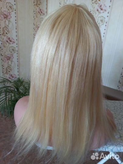 Парик человеческие волосы