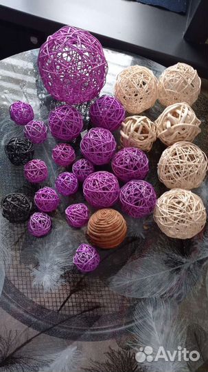 Шары плетённые 26шт