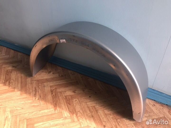 Крыло для прицепа моно оцинкованное 750х390х220 K