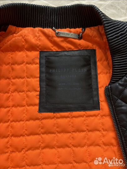 Кожаная куртка Philipp Plein