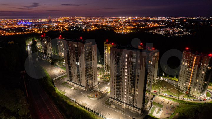 2-к. квартира, 62,4 м², 11/16 эт.