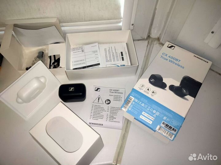 Беспроводные наушники sennheiser cx400bt